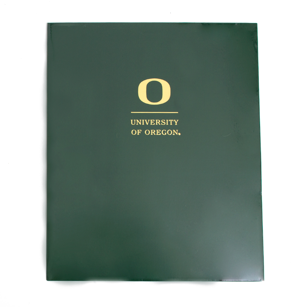 Classic Oregon O, Roaring Spring, Academic, Glossy, Folder